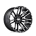 MO978 RAZOR 22x12, Bolt Pattern: 5x5/, Offset: -44, SATIN BLACK MACHINED, set of 1