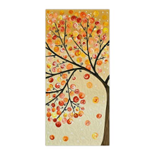 Impression sur toile abstraite arbre de la chance décoration murale - 5