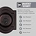 Baldwin Arch, Single Cylinder Front Door Deadbolt Featuring SmartKey Re-key Technology and Microban Protection, in Venetian Bronze