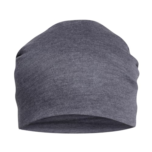 Image of FabSeasons Cotton Blend Slouchy Beanie and Skull Cap for Summer, Winter, Autumn & Spring Season, Can be Used as a Helmet Cap Too