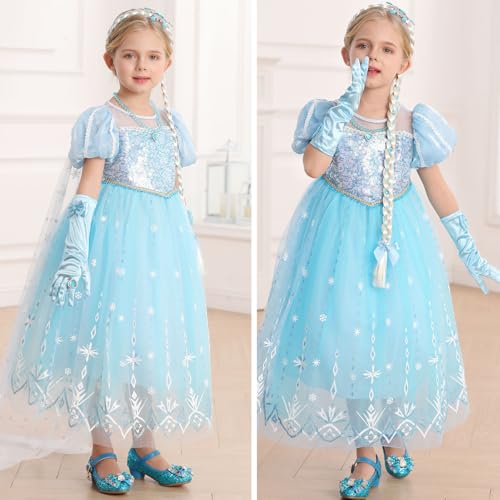 Girls Princess Flower Shoes Mary Jane Glitter Sequin Party Wedding Low Heel3