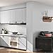 Grey Wallpaper Peel and Stick Countertops 15.8