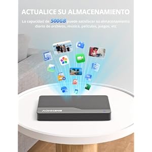 Disco Duro Externo Portátil Ultra Delgado 500GB HDD Disco Duro USB 3.0 SATA