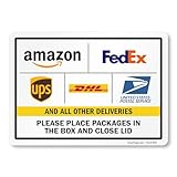 SmartSign 4-Pack 'Please Place...