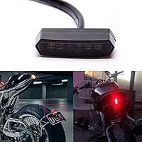 DREAMIZER 12V 6 LED Motorrad Rücklicht Universal Motorrad Heckleuchten Rückleuchte Bremsstopp Lampe