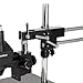AmScope - 3.5X-180X Trinocular Stereo Zoom Microscope with Black Double Arm Boom Stand - SM-4TZZ-B