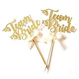 Flairs New York Decorations Banner Cake Toppers Party Props (Pack of 6 Cup Cake Toppers, Gold Team...
