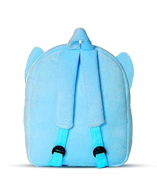 Image of Frantic Soft Cartoon Design Animal Velvet Plush School Backpack Bag For 2 To 5 Years Boys Girls Nursery Preschool Picnic Carry Travelling Bags (2-5 Years)