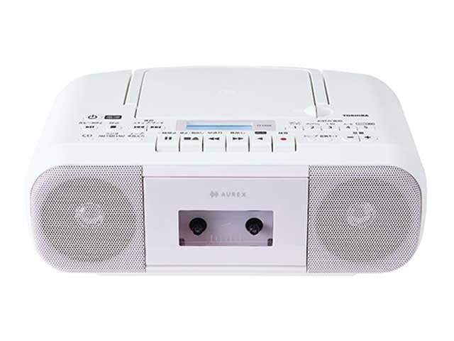 東芝 TOSHIBA CDラジオカセットレコーダー ピンク TY-CDS9(P)