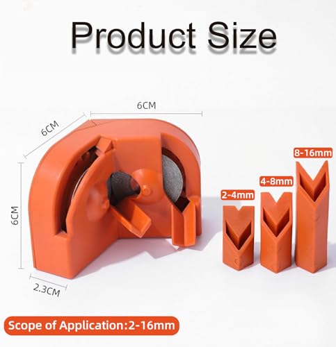 image for Kimilx Multipurpose Drill Bit Grinding Sharpener, Drill Bit Sharpener,