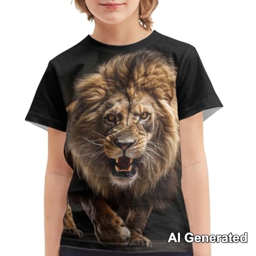 Image of Xhuibop Kids T Shirts for Boys Size 3-16 Girls Short Sleeve Sportswear Active Tops