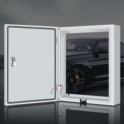 Armoire en acier pour borne de recharge boîtier électrique extérieur rigide