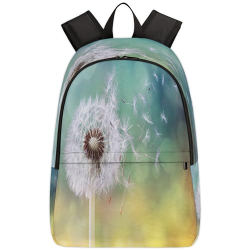 Sac à dos d'école 17.4 L pissenlit TropicalLife polyvalent pour enfant et adulte