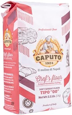Caputo Antimo Chef's Flour 2.2 LB - Italian Double Zero 00 - Soft Wheat for Pizza Dough, Bread, Pasta