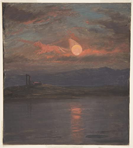 Peinture le char du soleil Frederic Edwin Church pour illuminer votre salon 60x90cm