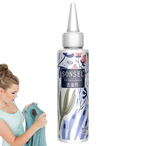 Removedor de Manchas de Tecidos - 3,5 Fl Oz Detergente Líquido Removedor de Manchas - Limpador suave
