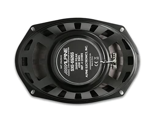 Alpine Ute-73Bt Digital Media Receiver+Alpine Pair Sxe-6926S 6X9 2-Way Car Audio Coaxial Speakers +Free Mobile Bracket, Tweeter Tw600, Electrical Tape Bt1700 #TOP5