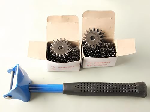 Grinding Wheel Shaping Blade Dresser Corrector Grinding Wheel Cutter Leveling Grinding Wheel Tool Hand Holding Artifact Grinding 2 Sets of Star Shaped Dressing Blades