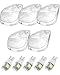 CCIYU 5 LED Clear Cab Roof Running Lights Fit For 99-11 Ford F250 F350 Pick Up W5W 194 168 2825 152
