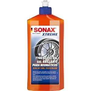 SONAX XTREME TYREGLOSS GEL (500 ml) geeft alle banden een ultieme, zwarte glans natlook | Artikelnr. 02352410-544