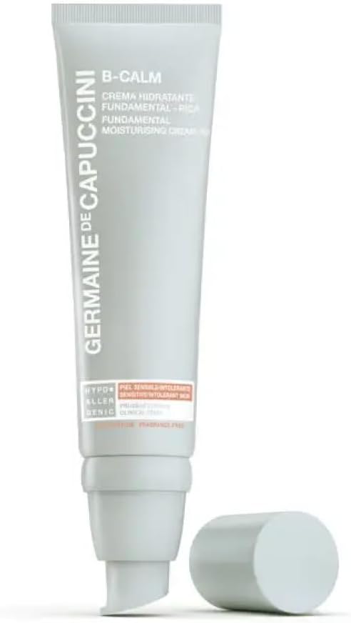 - Germaine de Capuccini | B-CALM | Fundamental Moisturizing Rich Cream - Moisturizer face cream - Daily hydrating treatment for sensitive skin - Dry Skin Types with Sensitivity - 1.7 oz