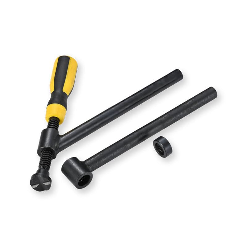 Rohrschraubzwingen Set D16 (10-teilig) – Spannzwingen für Schweißtisch 16 mm Lochsystem, 0° 45° 90° 360°, Metallbau & Schweißen