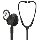 3M Littmann Stetoscopio per il monitoraggio Classic III, testina Black Edition, tubo auricolare nero, 69 cm, 5803