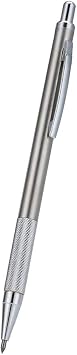 Oumefar Tungsten Steel Glass Cutter, 1 pc Scriber Metal Cutting Lettering Diamond Scribe Pen Engraver Glass Cutting Metal Scribe Tool for Ceramics Silver 1904 machine 27-4 decals vebac