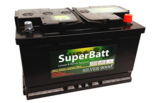 SuperBatt AGM1000 12V 110AH Deep Cycle Battery