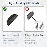 SHIQINHA #8 Flywheel Timing Key & Carburetor Jet Kit Compatible with Predator 212cc 196cc 224cc Coleman CT200U BT200X CT200U-EX Baja Warrior Mini Bike KT196 Go Kart 6.5 HP GX160 Clone Engine Parts - Image 7