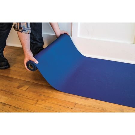 Ipackboxes Exclusive - 27" X 20' Neoprene Floor Runner - Reuseable Floor Protection Slip Proof Surface, Non-Skid Bottom, Protect All Floor Surfaces | Great For Businesses And Homes (Blue) #TOP4