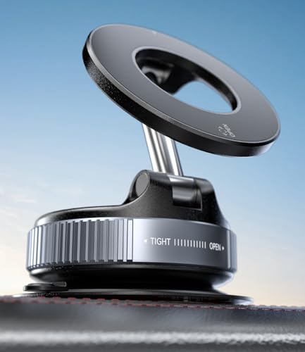 KEVANLY Magnet Handyhalterung Auto - 360° Verstellbar Mit Starkem Saugnapf