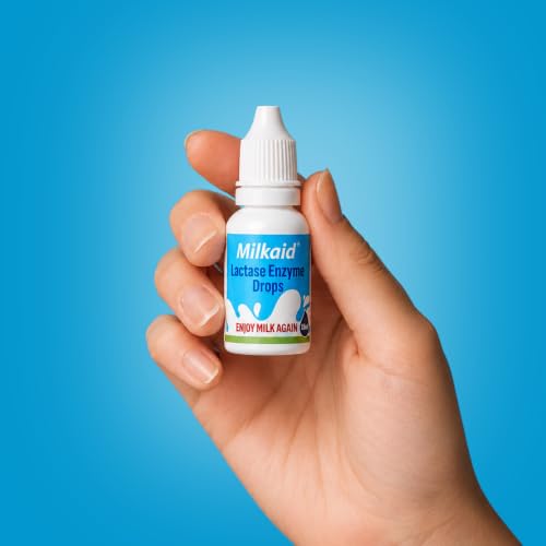 Milkaid Lactase Enzyme Drops & Capsules Bundle