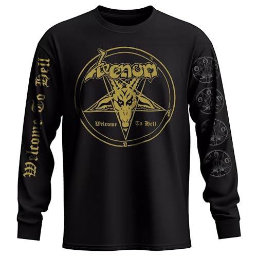 Venom Men's Welcome to Hell Long Sleeve T-Shirt Black | Officially Licensed Merchandise2