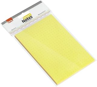 Bloco Adesivo Smart Notes Pontilhado Neon 98x150mm 48 Folhas BRW
