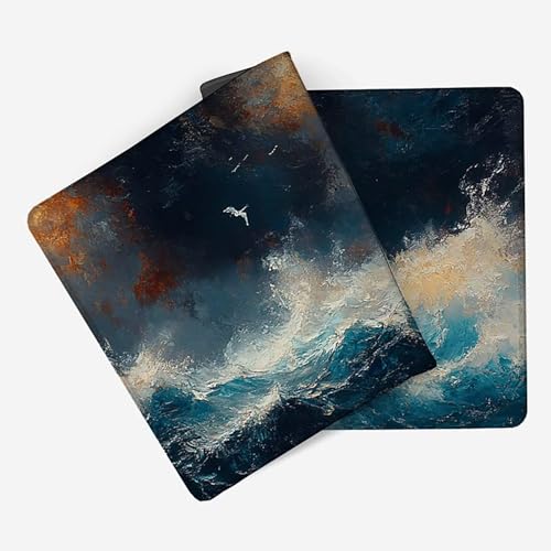 Mouse pad base caoutchouc antidérapant grand format XXL - 4