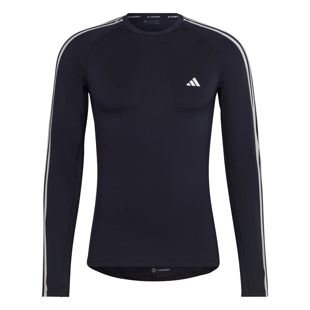 adidas Tf 3s LS Tee Maglietta a Maniche Lunghe Uomo