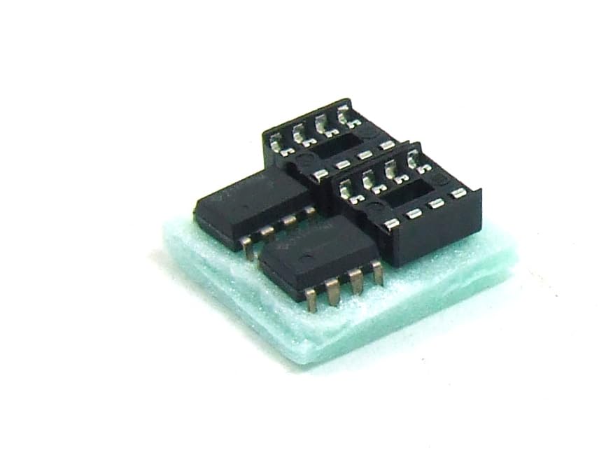 PQMEGA 2 pcs. x MC1458P with Socket #A6401