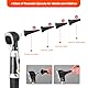 Scian Otoskop Ohr Scope mit Licht, Fiber Optic Otoskope mit Hartplastik Fall, Pocket Diagnostic Ear Infection Detector für Ärzte, Krankenschwestern, Kinder, Hunde, Home Use (schwarz)