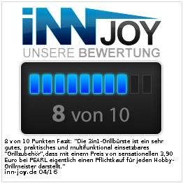 Grillbürste Messing von PEARL für die Grillreinigung