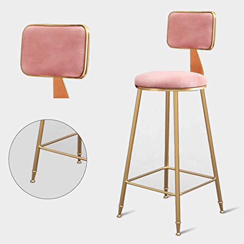 Tabouret de bar chic avec dossier haut et chaise de pub moderne - 4