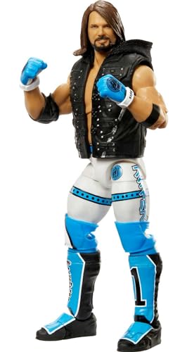 WWE Action Figures | Ultimate Edition AJ Styles Figure and Accessories | 6-inch | Collectible WWE Toys