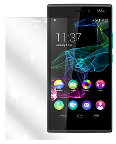dipos I 2X Protection ecrán Compatible avec Wiko Ridge Fab 4G Films de Protection d'écran Transparent