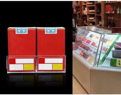 Affichage des cigarettes propre et imperméable pour éviter les étiquettes abîmées