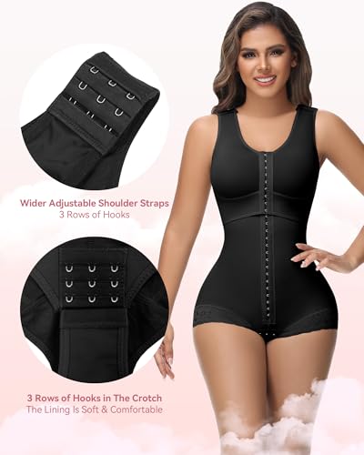 SHAPSHE Fajas Colombianas Moldeadoras BBL Post Surgery Stage 2/3 Body Shaper Tummy Control High Compression Garment Shapewear4