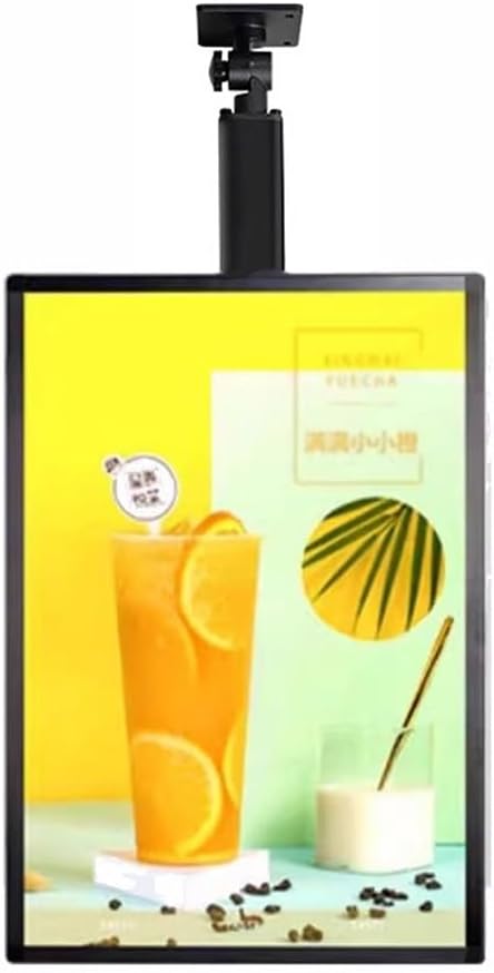 TV Light Box Billboard, Slim Snap Frame LED Light Box, Wall Mounted 3D Menu Board, Aluminum Restaurant Board Sign for Restaurant Shops,B-vertical-30x40cm