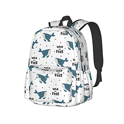 Sac à dos pour ordinateur portable 17" Whales : protégez vos grands écrans