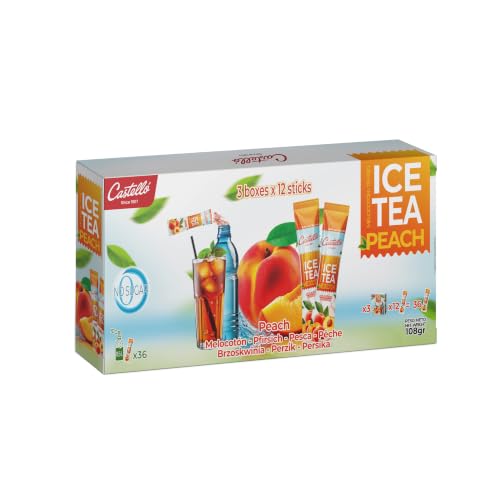 Castello since 1907 Iced Tea (Ice Tea) Zero & Instant Sachets | Peach
