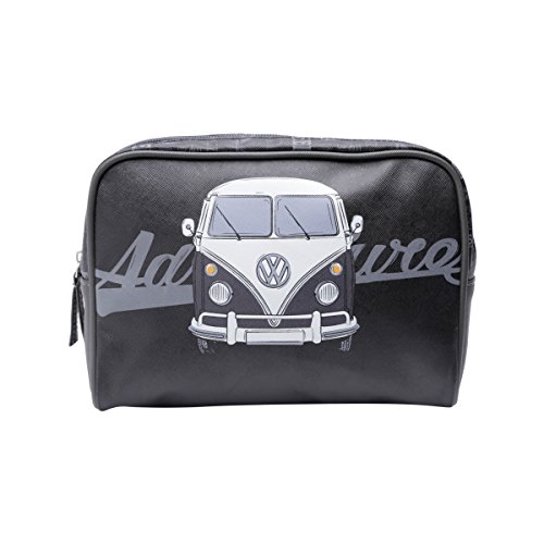 Necessaire Pu Vw Kombi Adventure Fd Preto 23.5x6.5x17cm Urban Preto