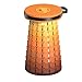 PASNMKvn Outdoor Portable Folding Stool Retractable Camping LED Stool Telescopic Camping Chair for Camping Fishing Hiking